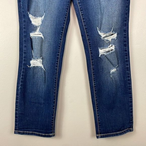 Kancan Mid Rise Skinny Stretch Cropped Jeans. Size 28. - Picture 5 of 14